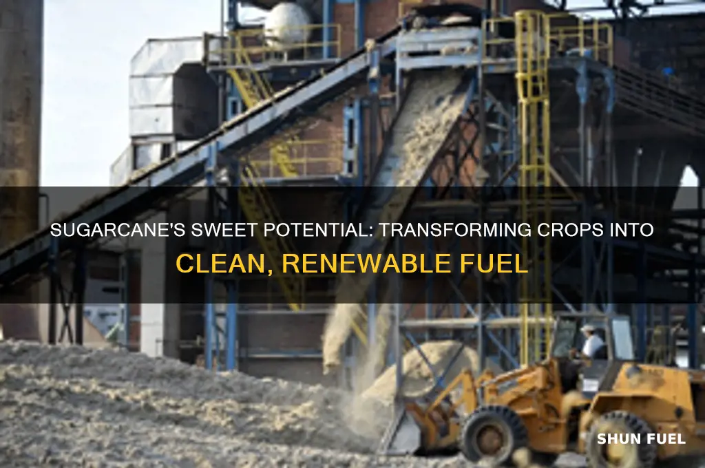 how can sugarcane be used as fuel