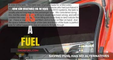 Vegetable Oil as Fuel: Sustainable Energy Alternative for Modern Engines