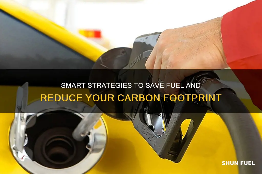 how can we save fuel
