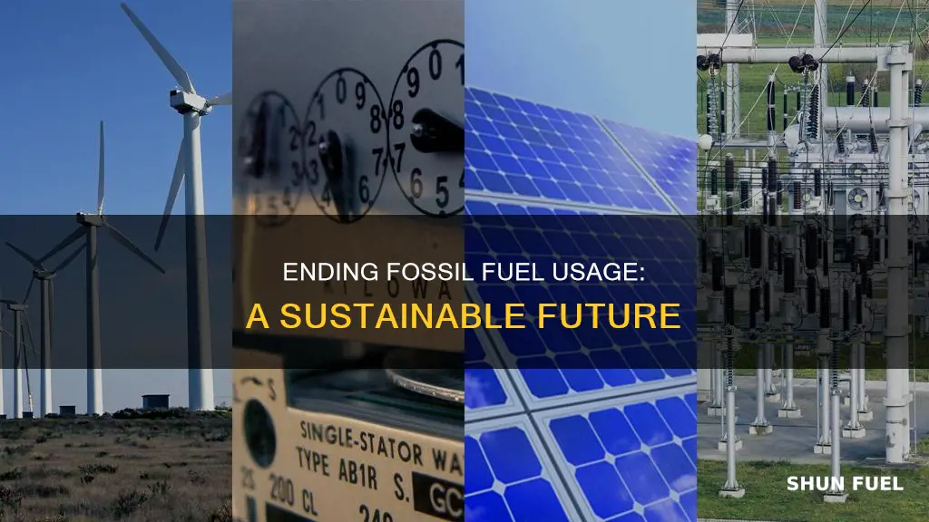 how can we solve burning fossil fuels