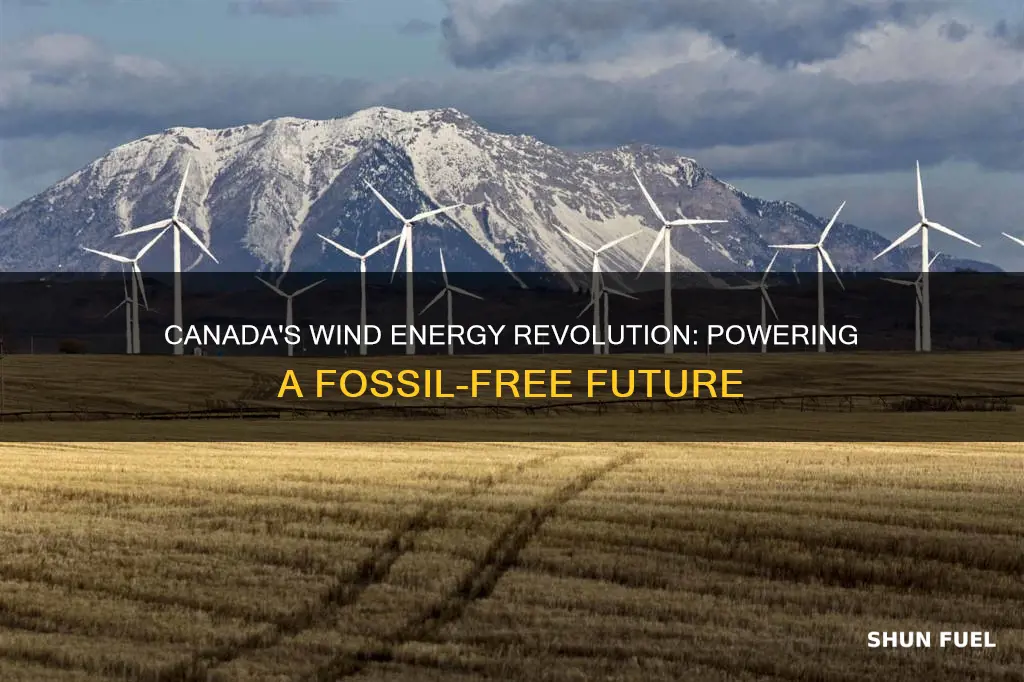 how can wind power replace fossil fuels in canada