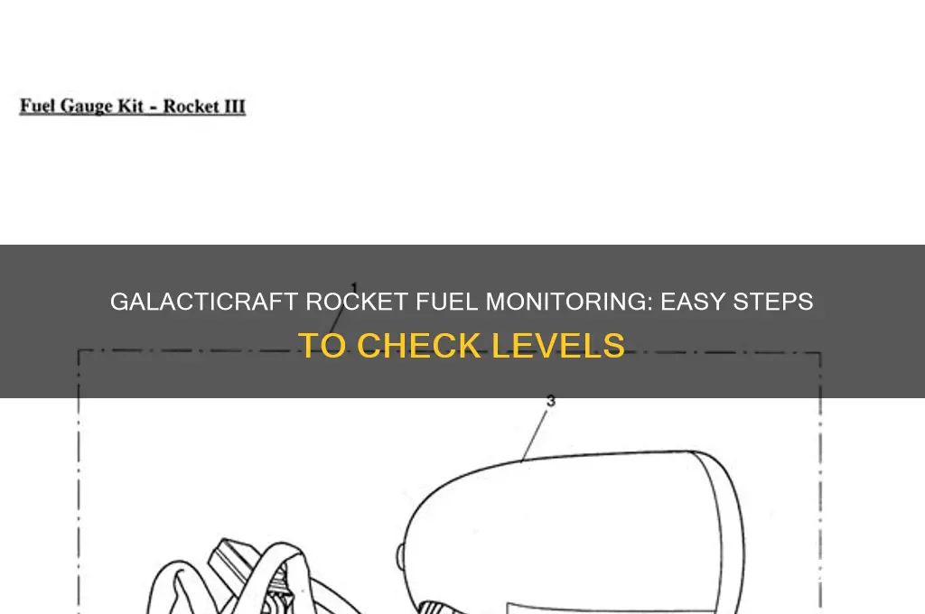how can you check a rockets fuel level galacticraft
