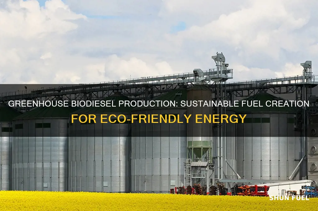 how can you make biodiesel fuel in a greenhouse