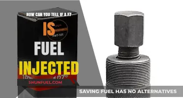 Identifying Fuel Injection in an F7: Key Signs and Features