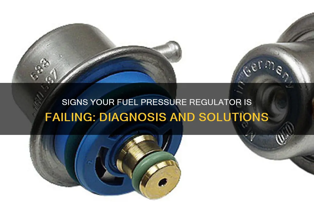 how can you tell if fuel pressure regulator is bad