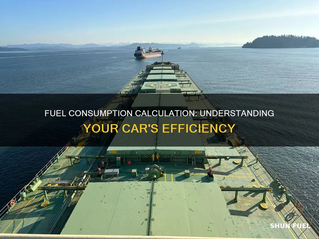 how car calculate fuel consumption