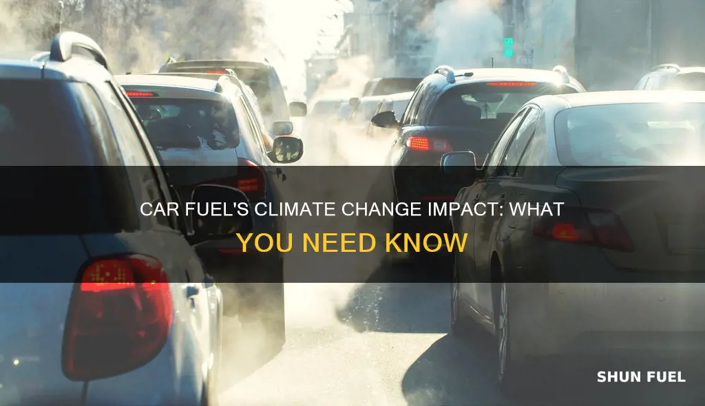 how car fuel contributes to clomate change