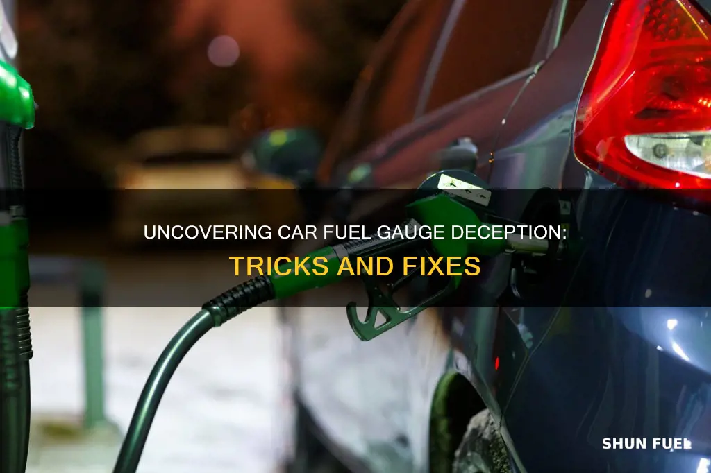 how car fuel gauges are fudged