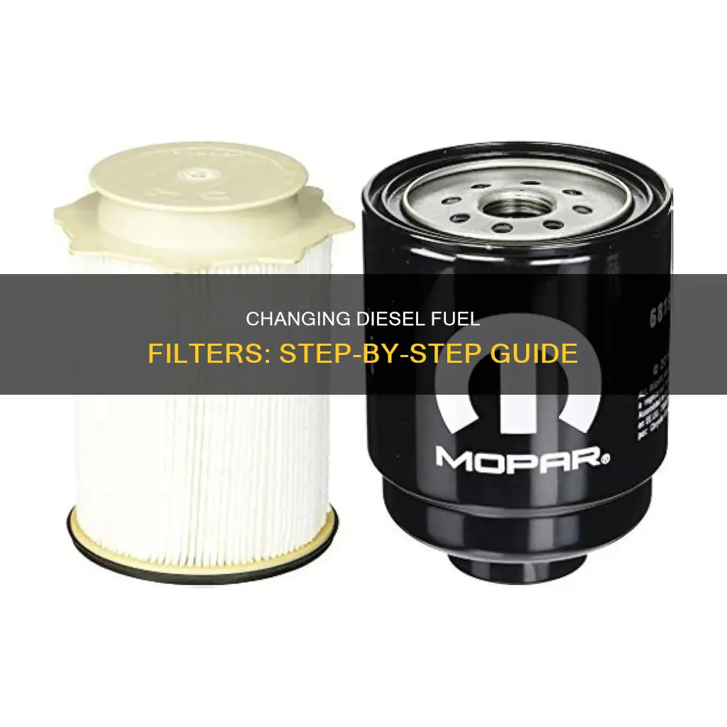 how change diesel fuel filter