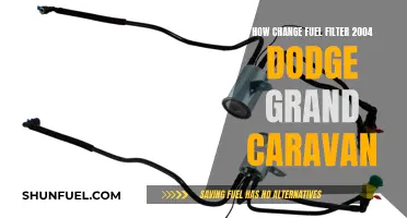 Changing Fuel Filter in 2004 Dodge Grand Caravan: Step-by-Step Guide