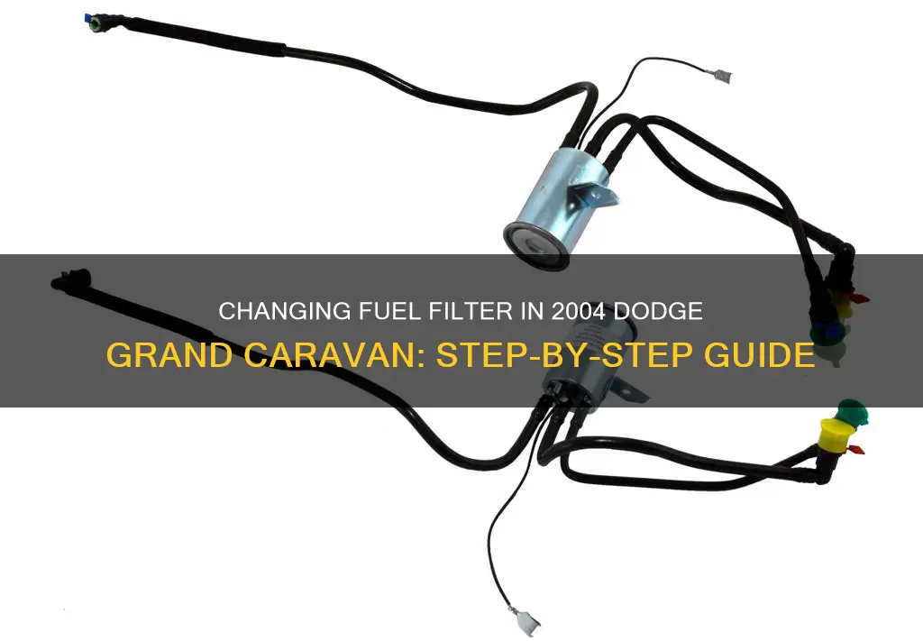 how change fuel filter 2004 dodge grand caravan