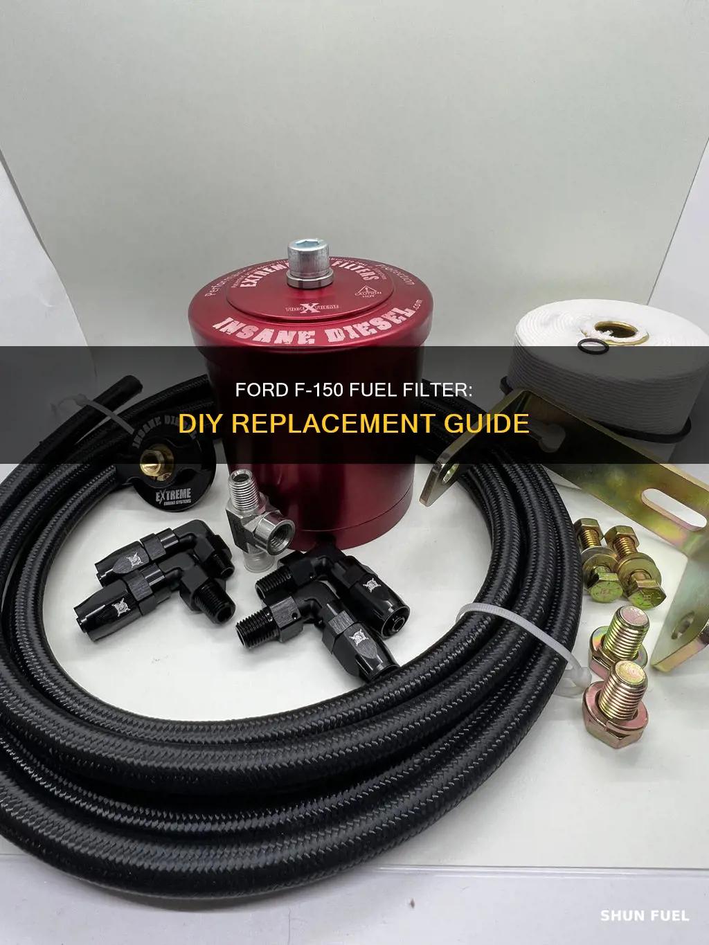 how change fuel filter ford f150