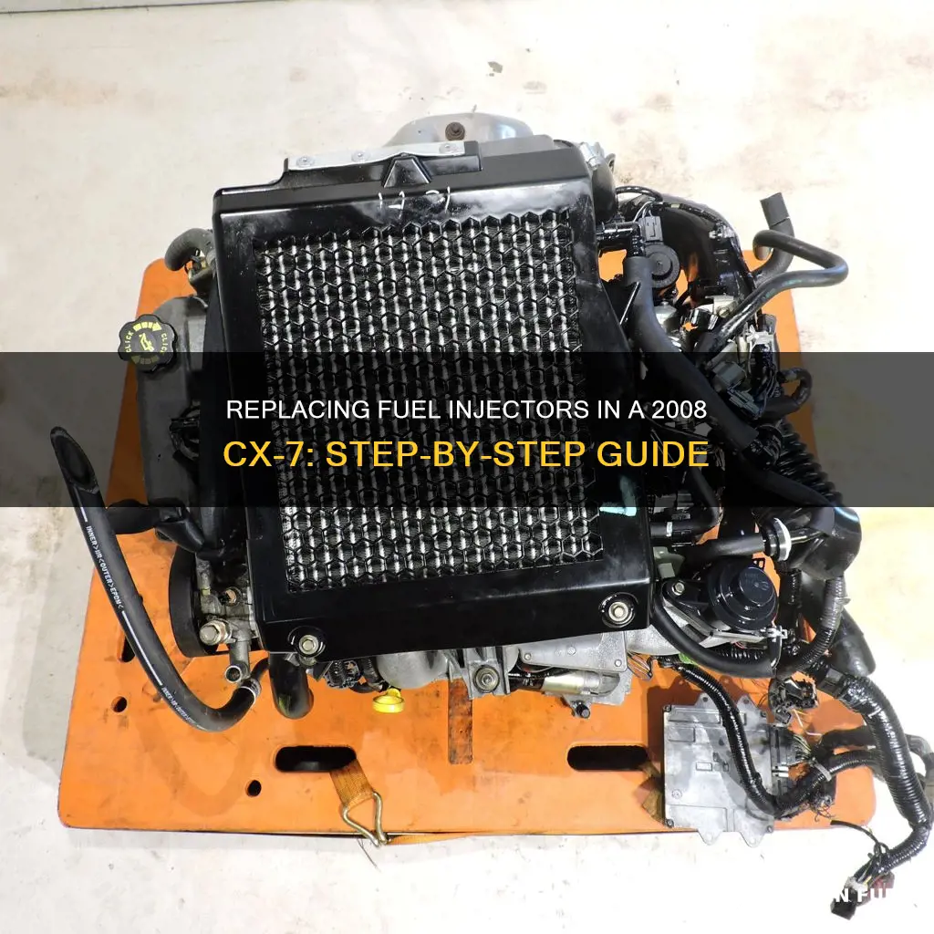how change fuel injectors in 2008 cx 7