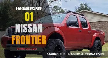 Replacing Fuel Pump in '01 Nissan Frontier: Step-by-Step Guide