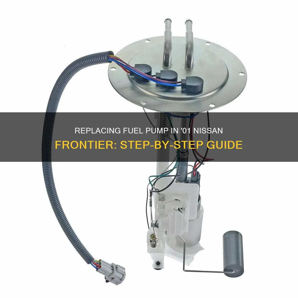 how change fuel pump 01 nissan frontier