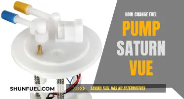 Replacing the Fuel Pump in Your Saturn Vue