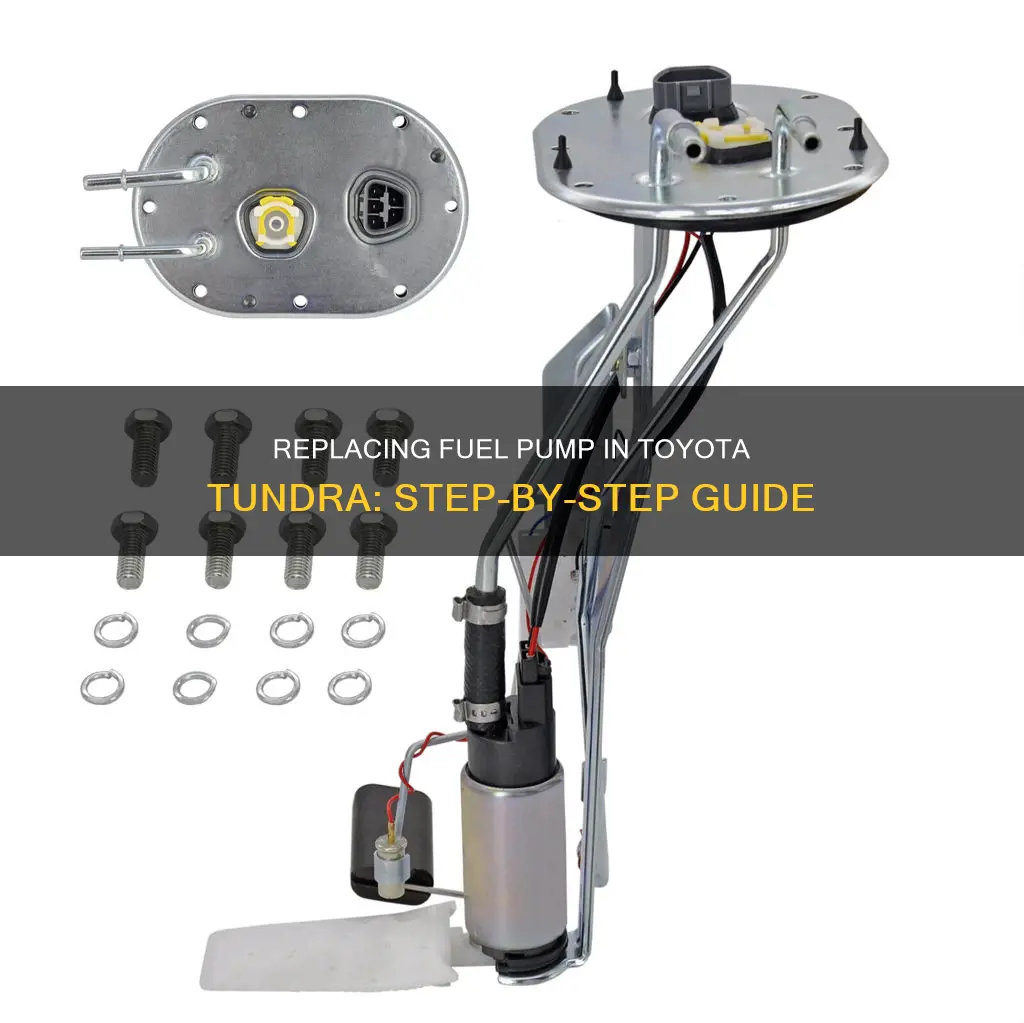 how change the fuel pump on toyota tundra 2010