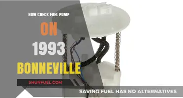 Diagnosing Fuel Pump Issues in Your 1993 Bonneville: A Step-by-Step Guide