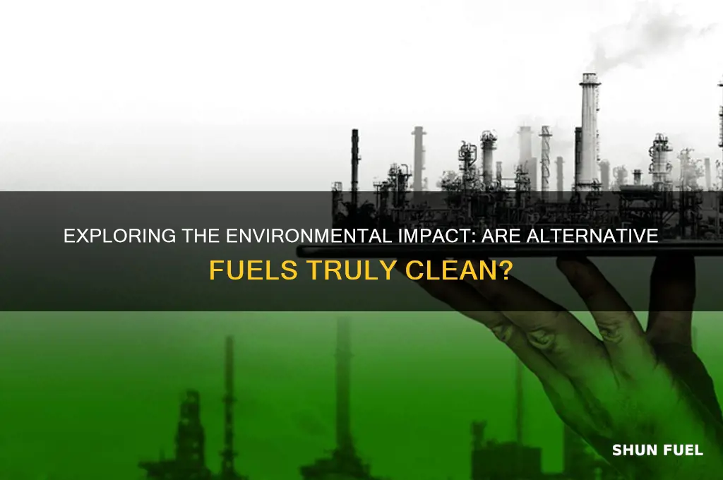 how clean are alternative fuels