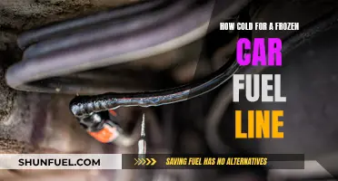 Winter Driving: Frozen Fuel Lines and Cold Weather