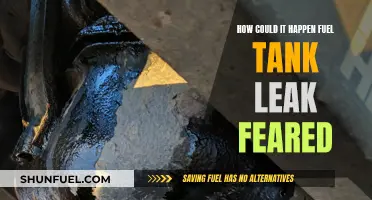 Fuel Tank Leak: How Did This Happen?