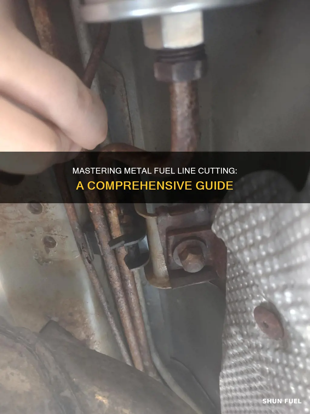 how cut metal fuel line