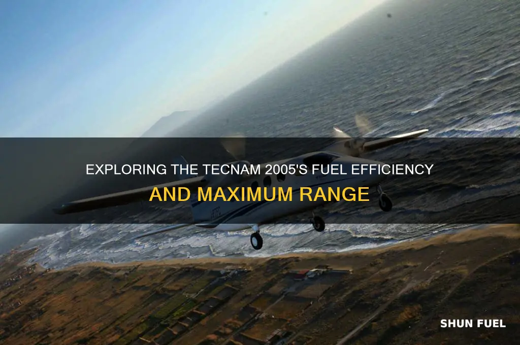how dar can a 2005 tecnam go withput fueling