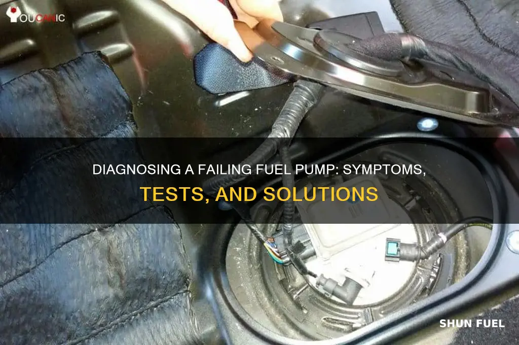 how diagnose a bad fuel pump