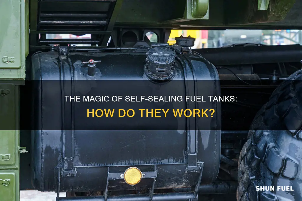 how did self sealing fuel tanks work