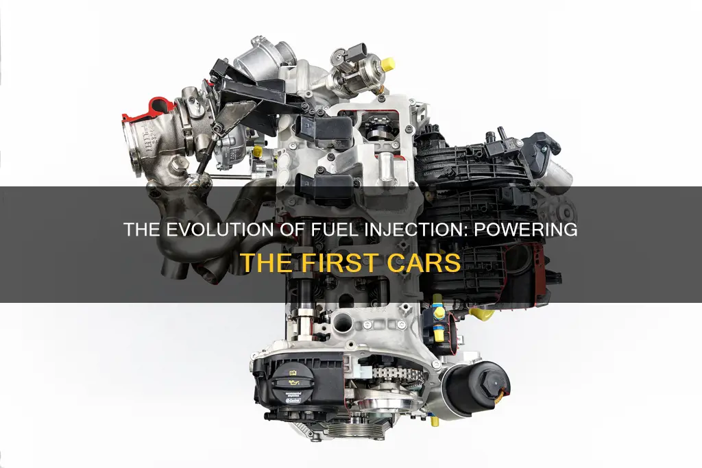 how did the first cars fuel injection worl