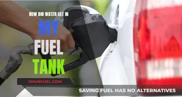 Fuel Tank Fiasco: Water Intrusion Mystery
