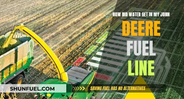 Troubleshooting Water in Your John Deere Fuel Line
