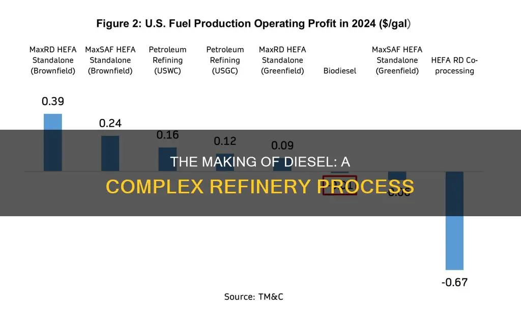 how diesel fuel is made