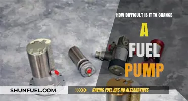 Changing a Fuel Pump: A Challenging DIY Task or Easy Fix?
