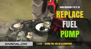 Replacing a Fuel Pump: A DIY Guide to Difficulty Levels