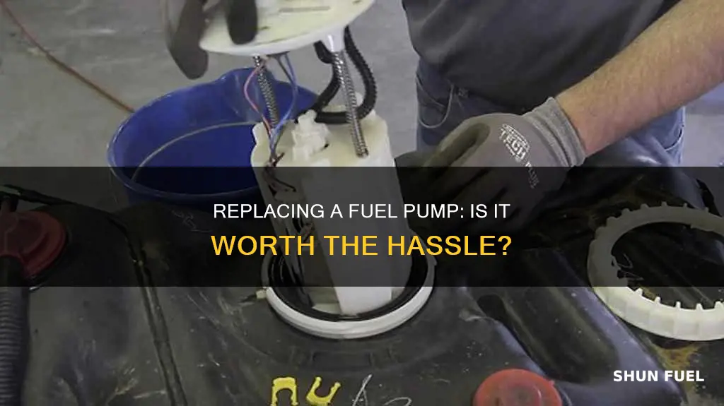 how difficult is it to replace fuel pump