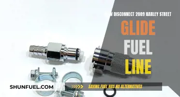 Fuel Line Disconnect: Harley Street Glide Guide 2009