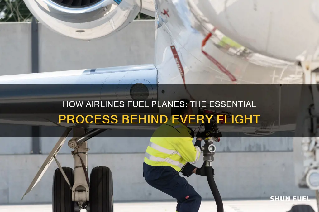 how do airlines fuel planes