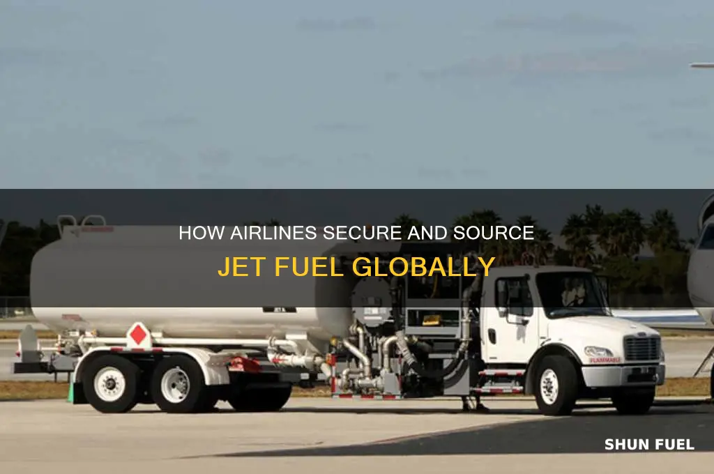 how do airlines source fuel