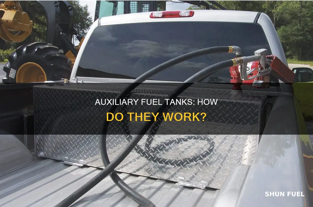 how do auxiliary fuel tanks work