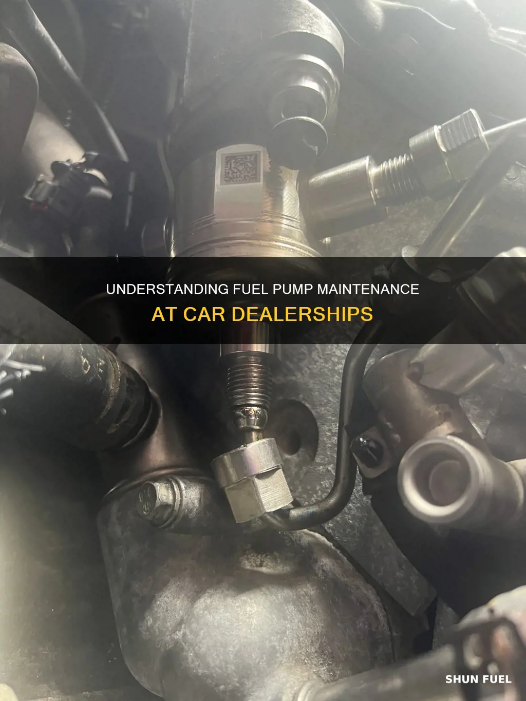how do car dealership to a fuel pump