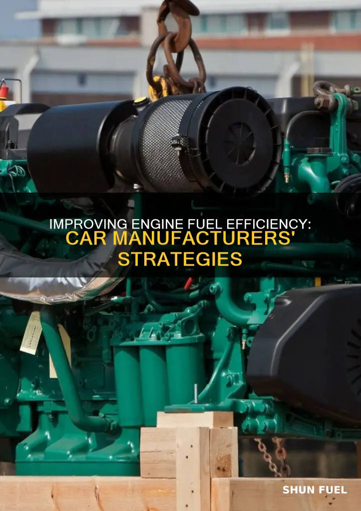 how do cars manufacturers improve engine fuel efficiency