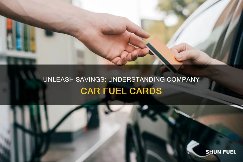 how do company car fuel cards work