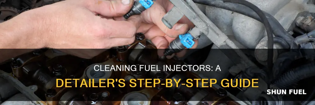 how do detailers clean fuel injectors