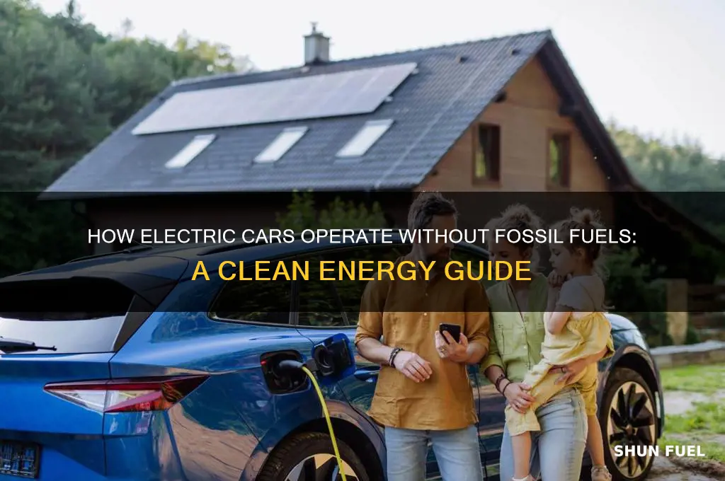 how do electric cars that don use fossil fuels