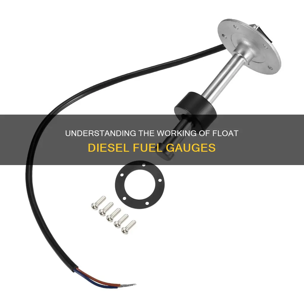 how do float diesel fuel gauge work