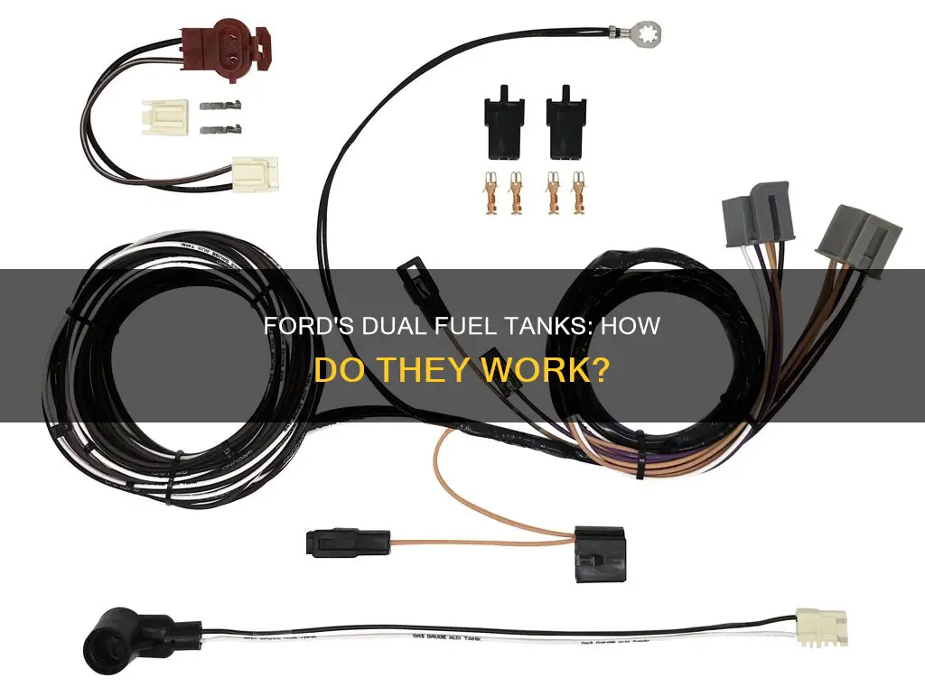 how do ford dual fuel tanks work