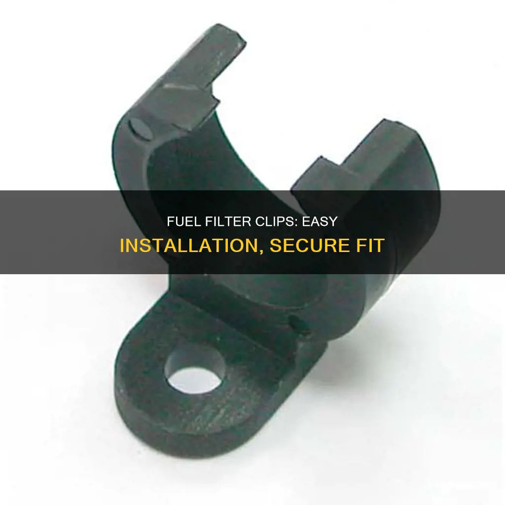 how do fuel filter clips