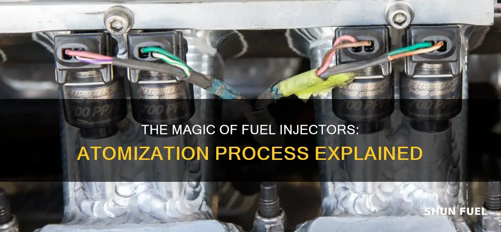 how do fuel injectors atomize