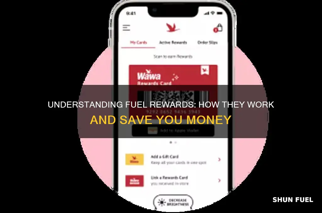 how do fuel rewards work